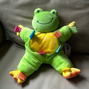 NWT Taggies Colours Green Frog